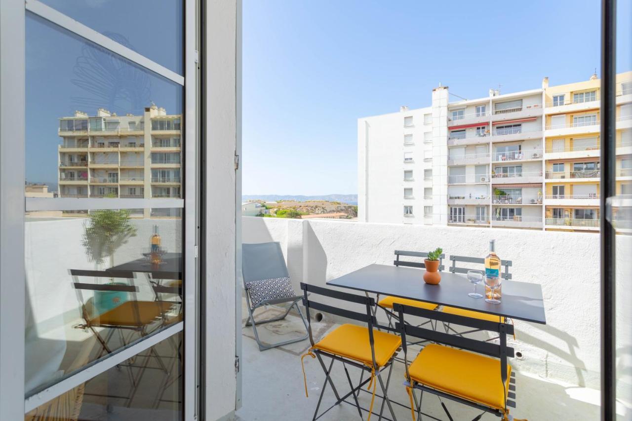 Maisonmars - Catalans Sur Mer - Appartement 1 Chambre - 4 Pers - Terrasse Vue Mer Clim Marsella Exterior foto