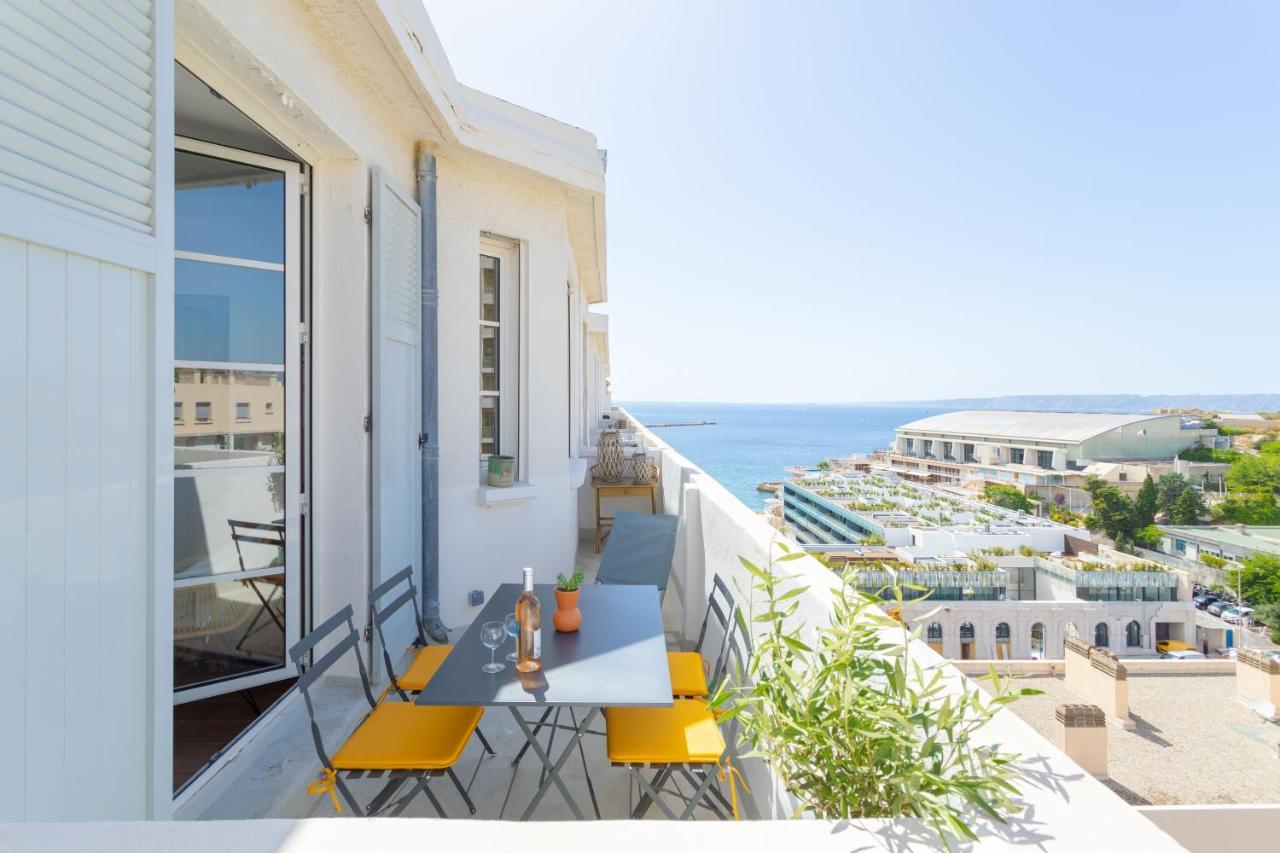 Maisonmars - Catalans Sur Mer - Appartement 1 Chambre - 4 Pers - Terrasse Vue Mer Clim Marsella Exterior foto